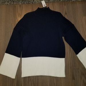 NWT Ralph Lauren Ribbed Mockneck Sweater